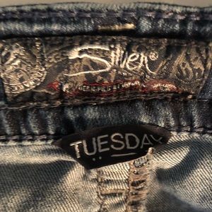 Silver Bootcut Jeans